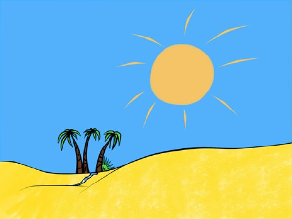 Комикс к балладе три пальмы