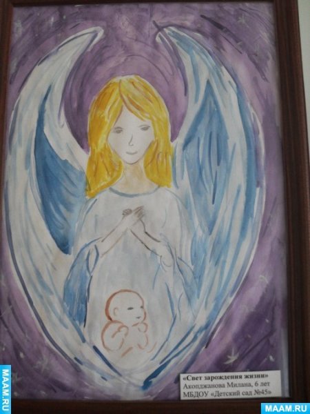 Конкурс рисунка мама мой ангел