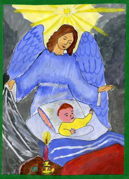 Мама ангел на земле