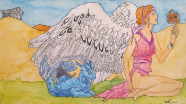 Рисунок ангела хранителя