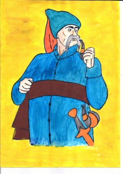 Иллюстрация к рассказу Тарас Бульба