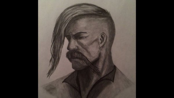 Козак карандашом