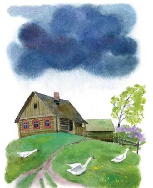 Рисование Весенняя гроза