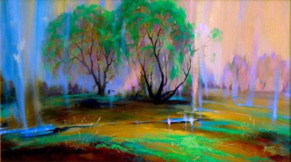 Иллюстрация к стихотворению весенний дождь