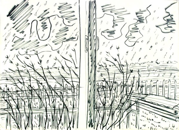 Иллюстрации к стихотворению о Дожде