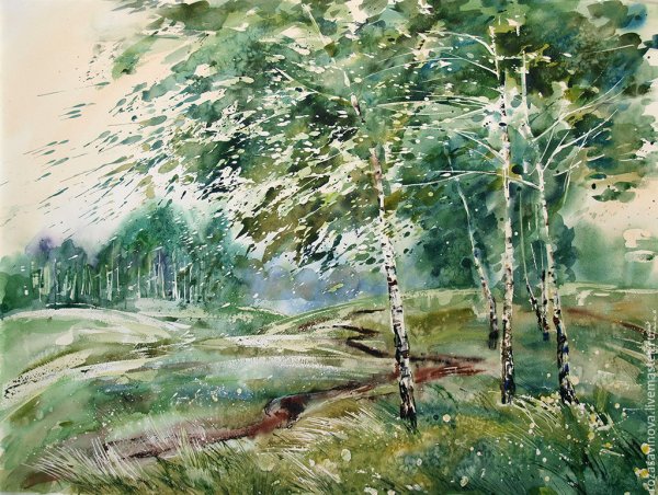 Художник роза Савинова "в хрустальной тишине"