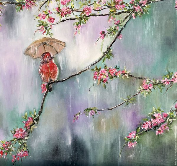 Весеннее настроение живопись