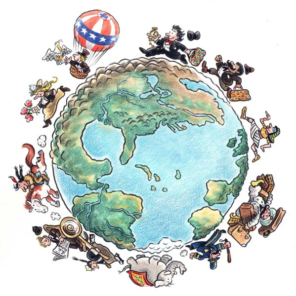 Путешествие по планете земля