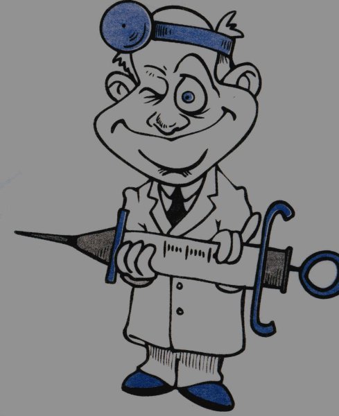 Раскраска на тему вакцинация