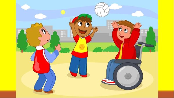 Детские рисунки на тему инвалиды