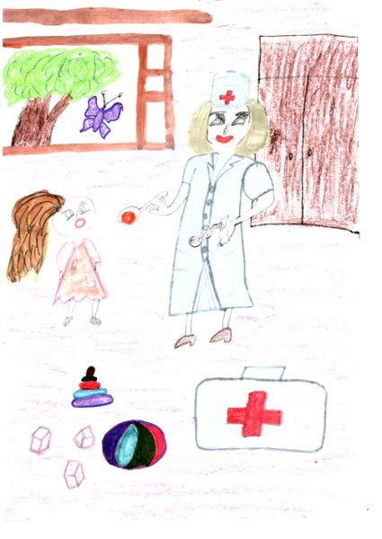 Рисование мой любимый доктор