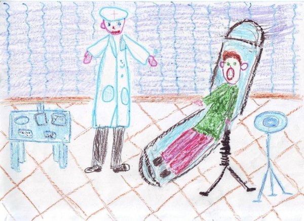 Рисунок спасибо врачам