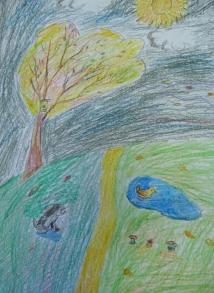 Рисование ветер