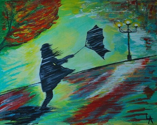 Изобразить ветер