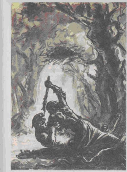 Иллюстрация к произведению Мцыри Лермонтова