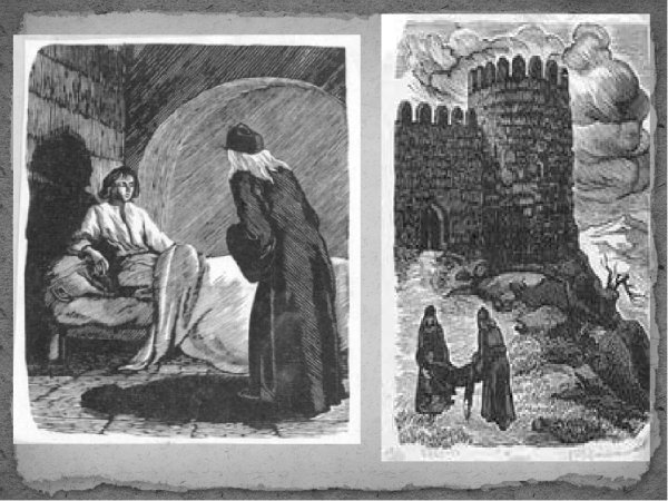 Мцыри иллюстрации монастырь