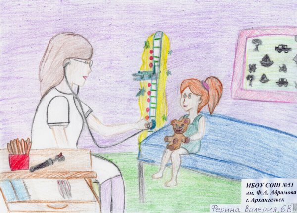 Врачи глазами детей