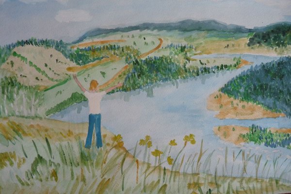 Рисунок на тему мой край