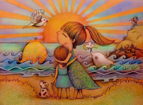 Добрые иллюстрации австралийской художницы Karin Taylor