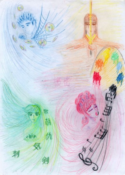 Музыкальные фантазия рисование