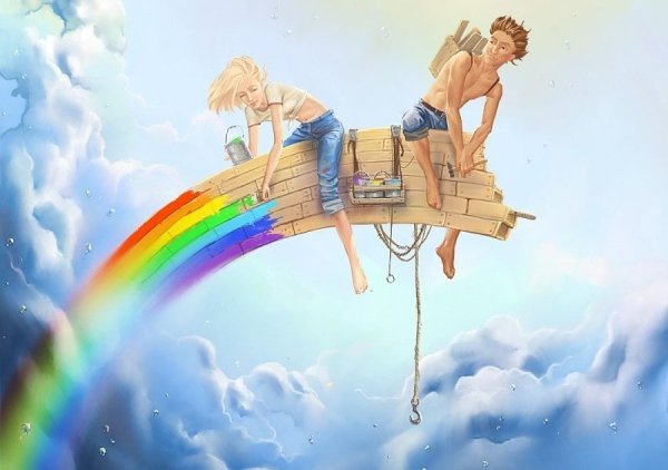 Переезжаем жить на радугу