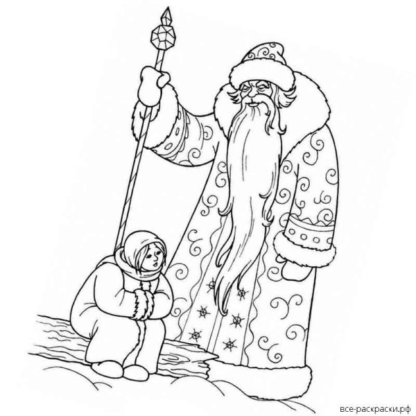 Зарисовки к сказке Морозко