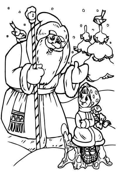 Конкурс рисунков Морозко