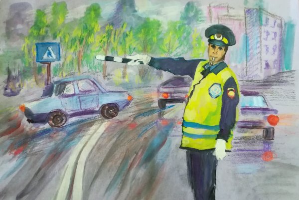 Рисунок ГИБДД