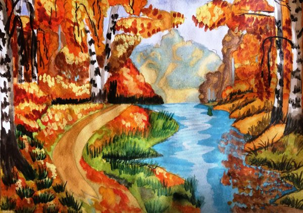 Волшебные краски осени