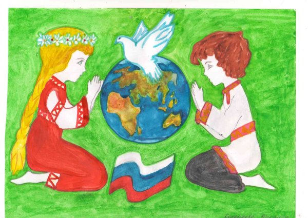 Плакат на тему патриотизм