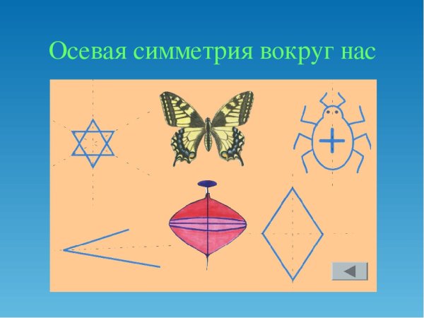 Симметричные предметы вокруг нас