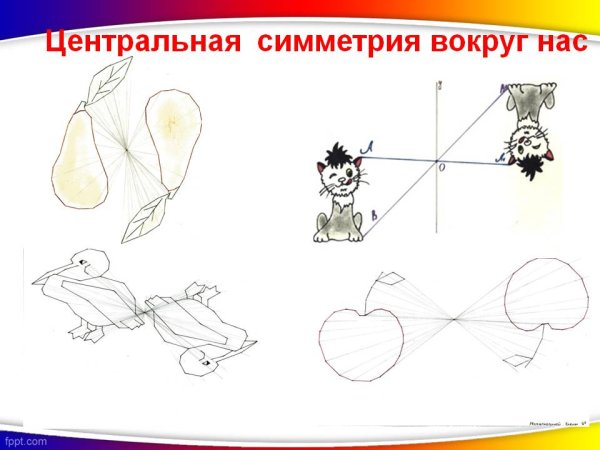 Центрально симметричный рисунок
