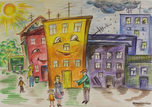 Дом для рисования