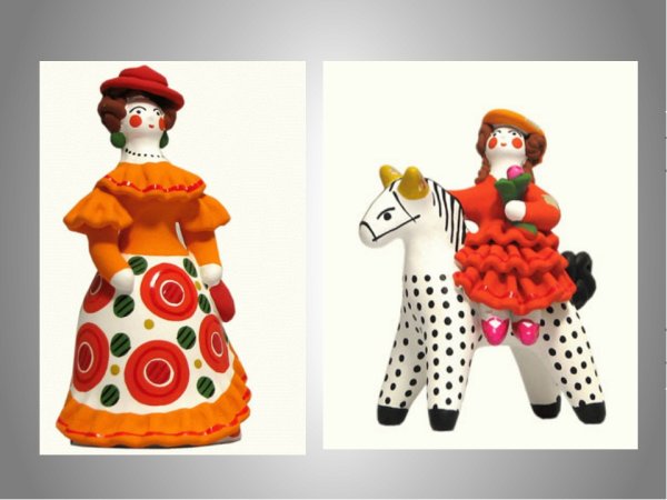 Дымковские игрушки для детей старшей группы