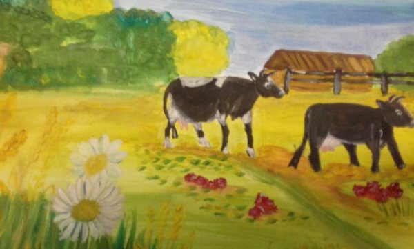 Сельское хозяйство глазами детей