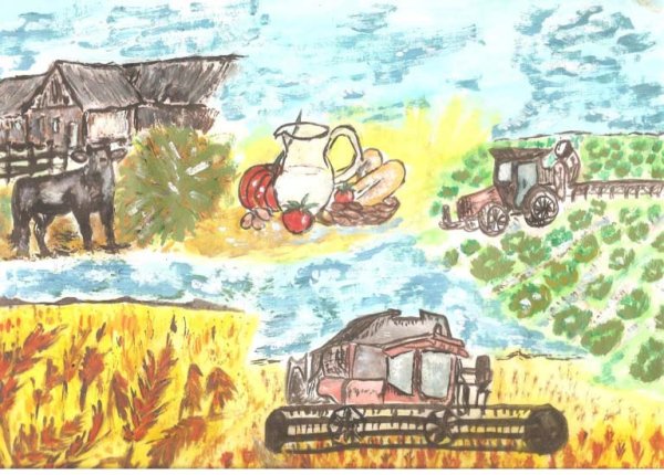 Конкурс рисунков сельское хозяйство