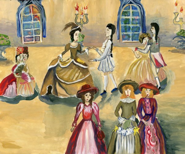 Композиция бал во Дворце