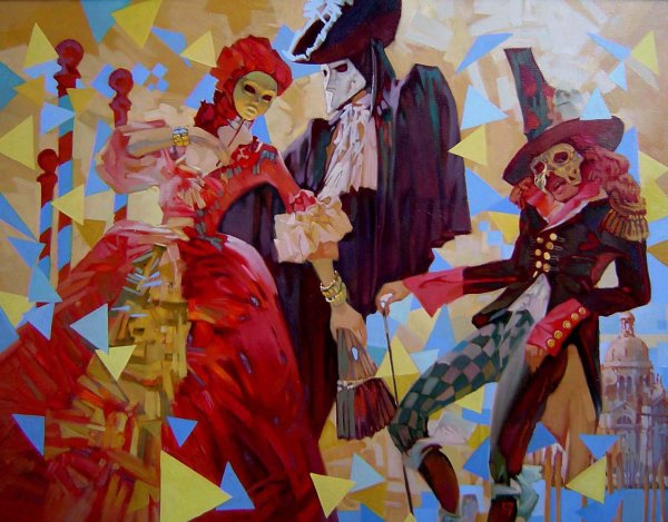 Венецианский карнавал кубизм
