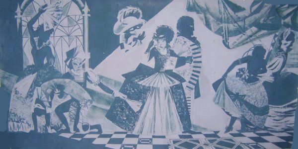 Рисунок на тему новогодний бал