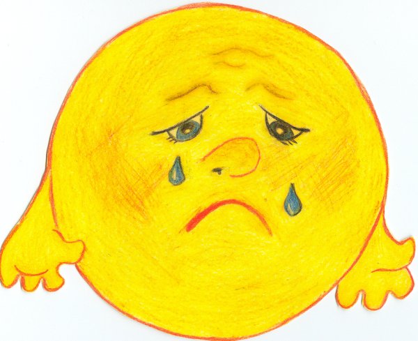 Грустный Колобок