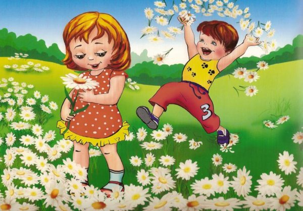 Лето картинки для детей