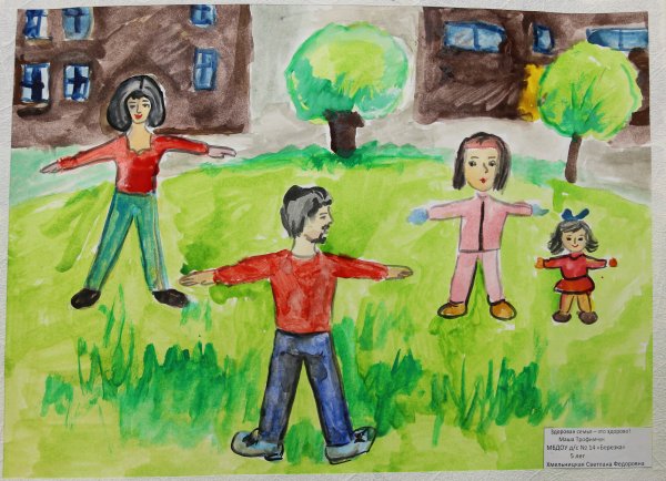 Конкурс рисунков мое здоровье