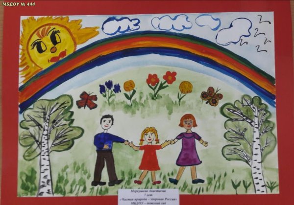 Конкурс рисунков здоровая семья