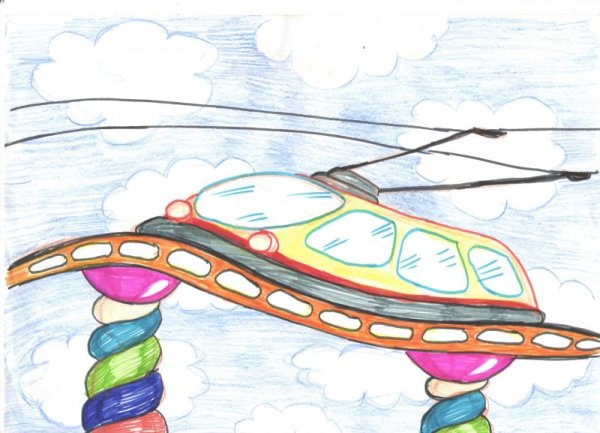 Транспорт будущего для детей