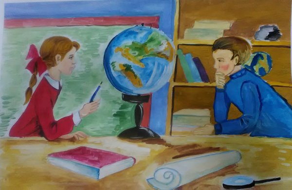 Школьное рисование