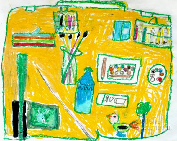 Мой любимый предмет рисование