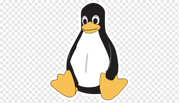Linux на прозрачном фоне
