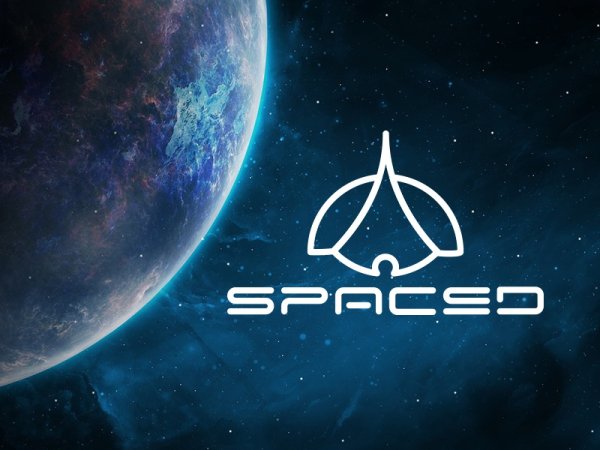 Логотип в космическом стиле