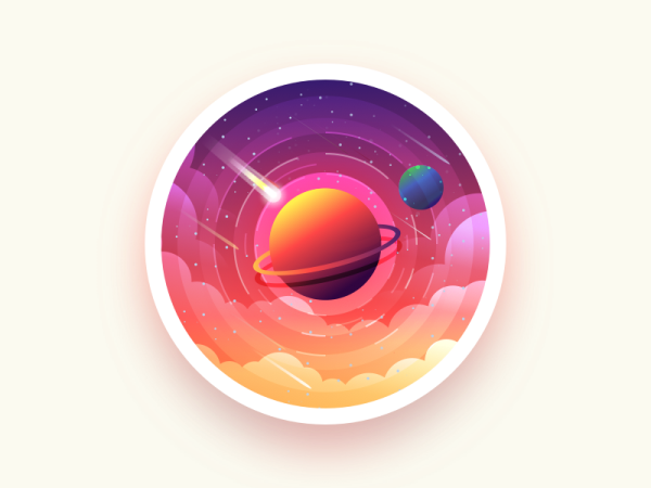 Вселенная логотип