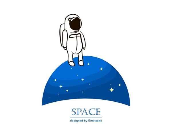 Космический логотип